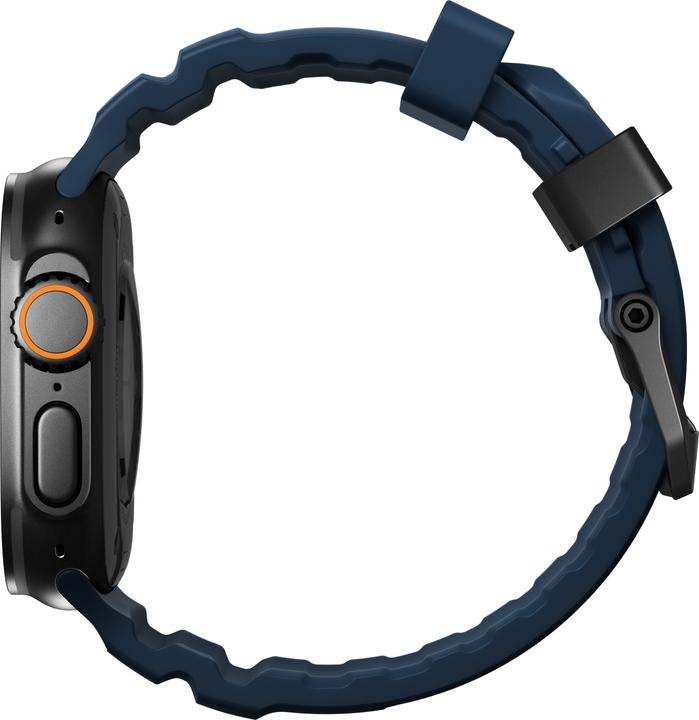 Actual product image Nomad Rocky Point Band 42/44/45mm Atlantic (24 mm, Fluoroplastic, Leather, Plastic, Rubber, Titanium, Tyres)