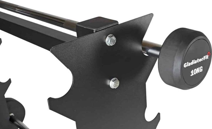 Actual product image Gladiatorfit Compact Barbell Rack