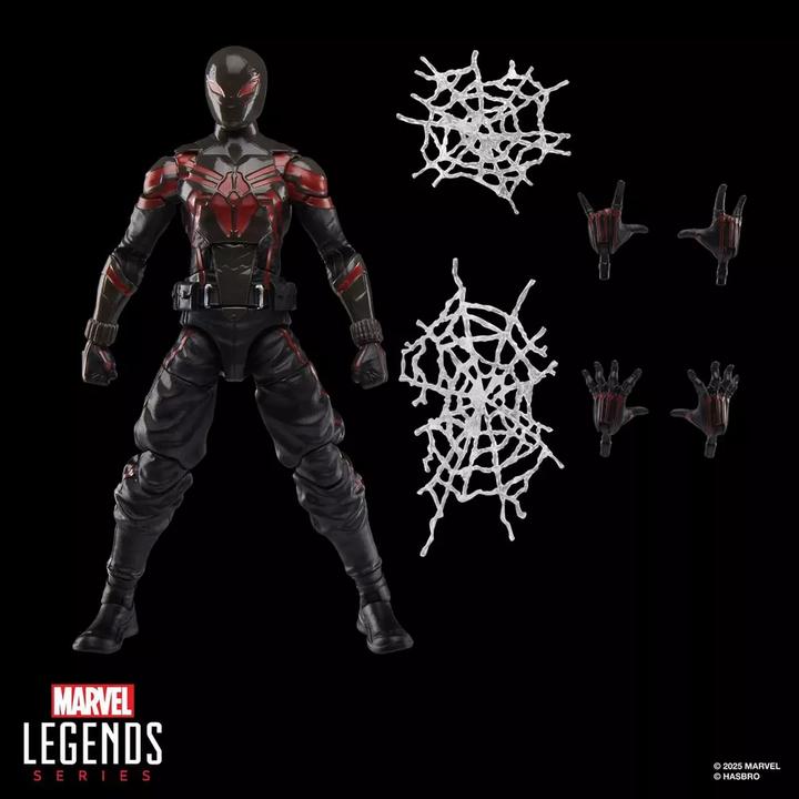 Produktbild Hasbro Spider-Man 2 Marvel Legends Gamerverse Actionfigur Miles Morales (Brooklyn 2099 Suit) 15 cm