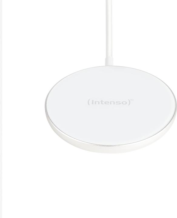 Intenso Caricatore magnetico senza fili MW1 bianco (15 W)