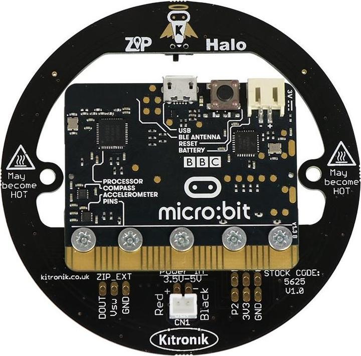 Actual product image Kitronik ZIP Halo for micro:bit
