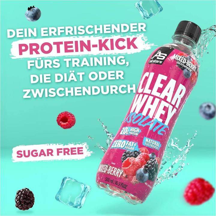 Actual product image All Stars Clear Whey Isolate (Fruity, 1 x)