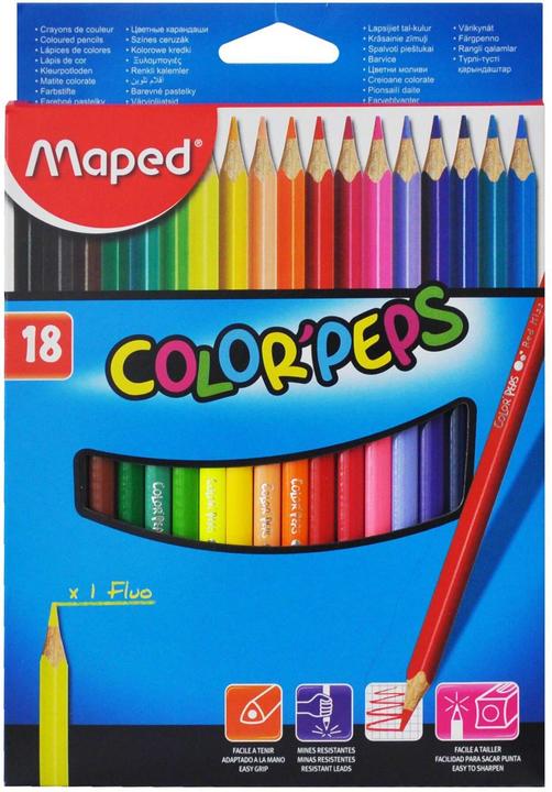 Produktbild Maped Farbstifte Color Peps 18er (18x)