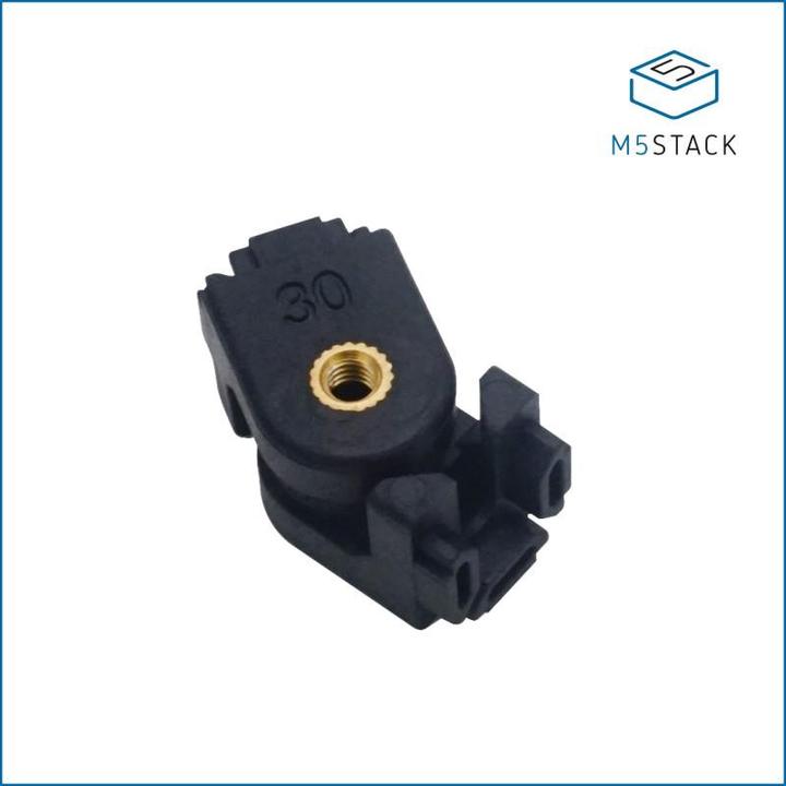 Produktbild M5Stack 12 Stück 30° Winkelverbinder für 1515 Aluminiumprofil