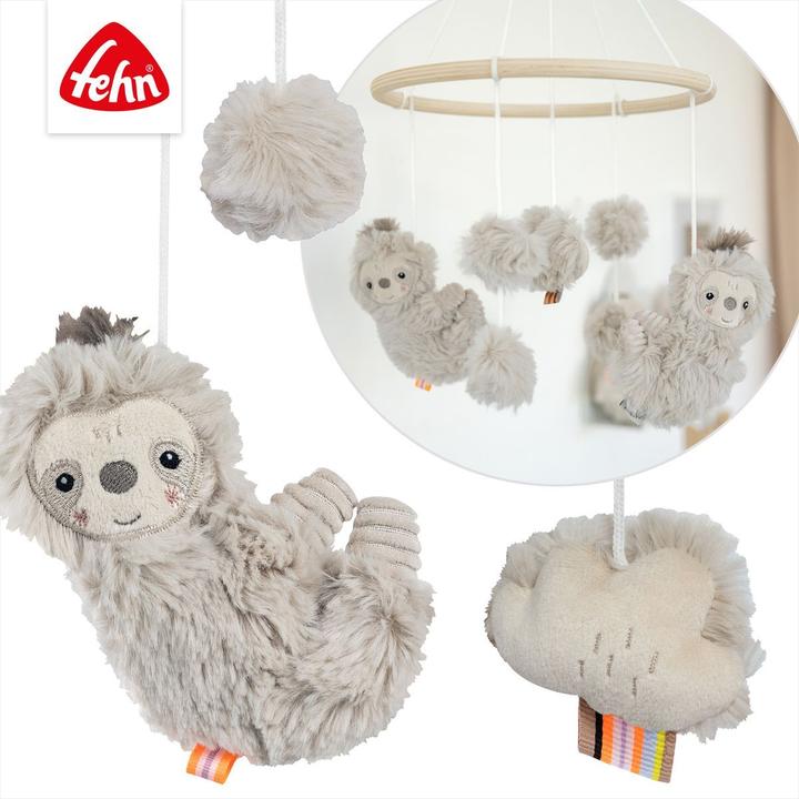 Produktbild Fehn Holz-Mobile Faultier Beige/Grau