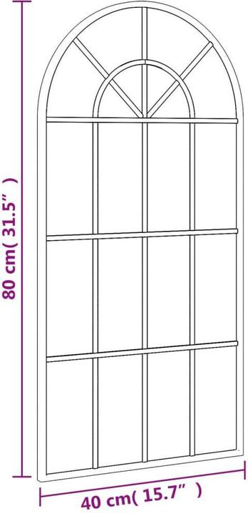 Immagine prodotto vidaXL Wandspiegel (40 x 80 cm)