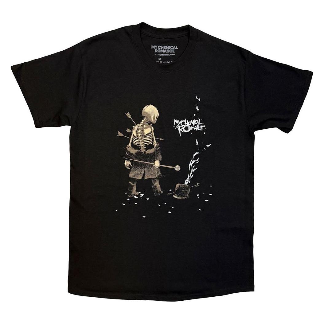 My Chemical Romance, Mannen, T-shirts, Shredded, Zwart, (M)