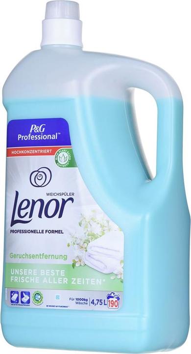 Immagine prodotto Lenor Ammorbidente Fresh Odour Eliminator, 4,75 l (190 Cicli di lavaggio, Liquida)
