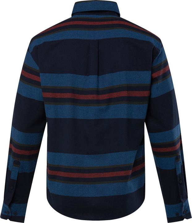 Produktbild Men+ Streifen-Flanellhemd, Langarm, Kentkragen, Modern Fit (7XL)