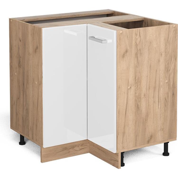 Vicco, Regal, Eckunterschrank R-Line (75.5 x 46 x 81.5 cm)