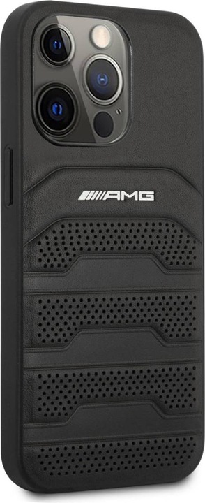 Produktbild Mercedes Mercedes-Benz TASCHE AMG LINE LEDER für iPhone 14 PRO universal (Apple iPhone 14 Pro)