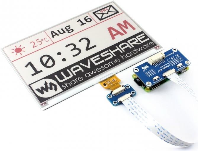 WaveShare ePaper Display 7.5 (Display)