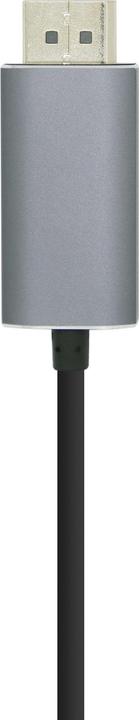 Actual product image Aisens A109-0395 Video Cable Adapter 1.8 m DisplayPort USB Type-C Aluminium (1.80 m)