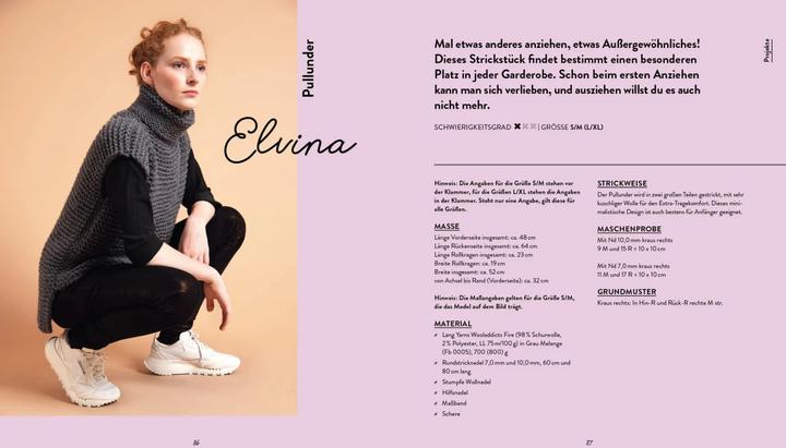 Immagine prodotto Wohlfühlkleidung stricken (2 Bücher im Bundle) (Tedesco, Iryna Huber, Carina Schauer, 2023)