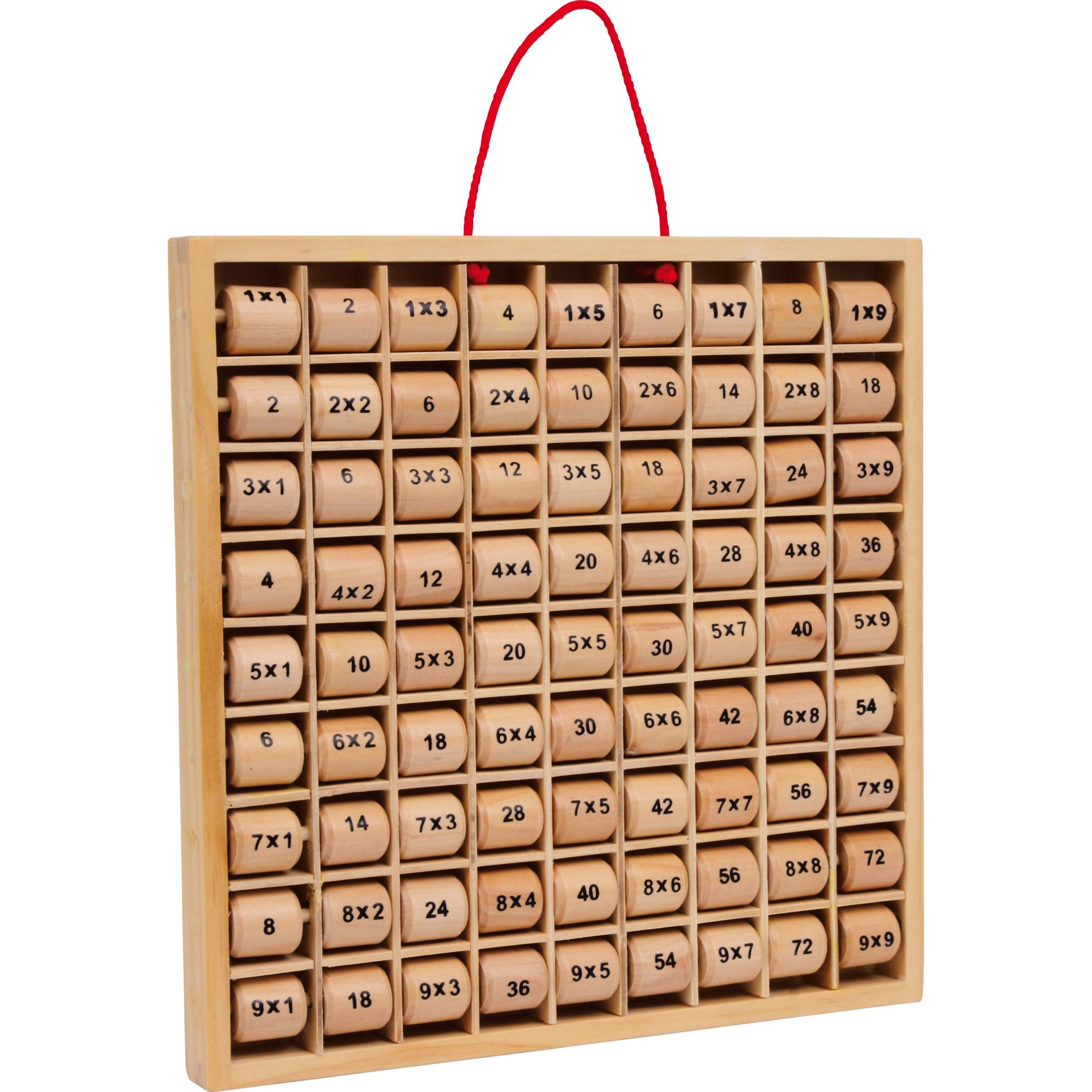 small foot Multiplizier-Tabelle Kleines 1x1 (Deutsch, Englisch, Französisch, Italienisch)