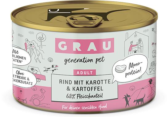 Produktbild Grau Adult Rind (Adult, 200 g)