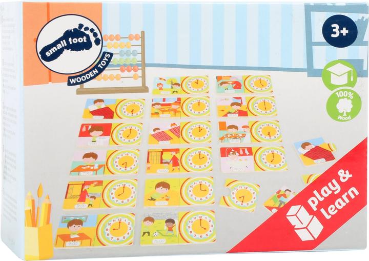Produktbild small foot Lernpuzzle Uhrzeit (Deutsch)