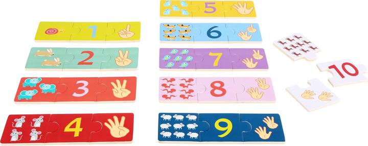 Produktbild small foot Lernpuzzle Zählen
