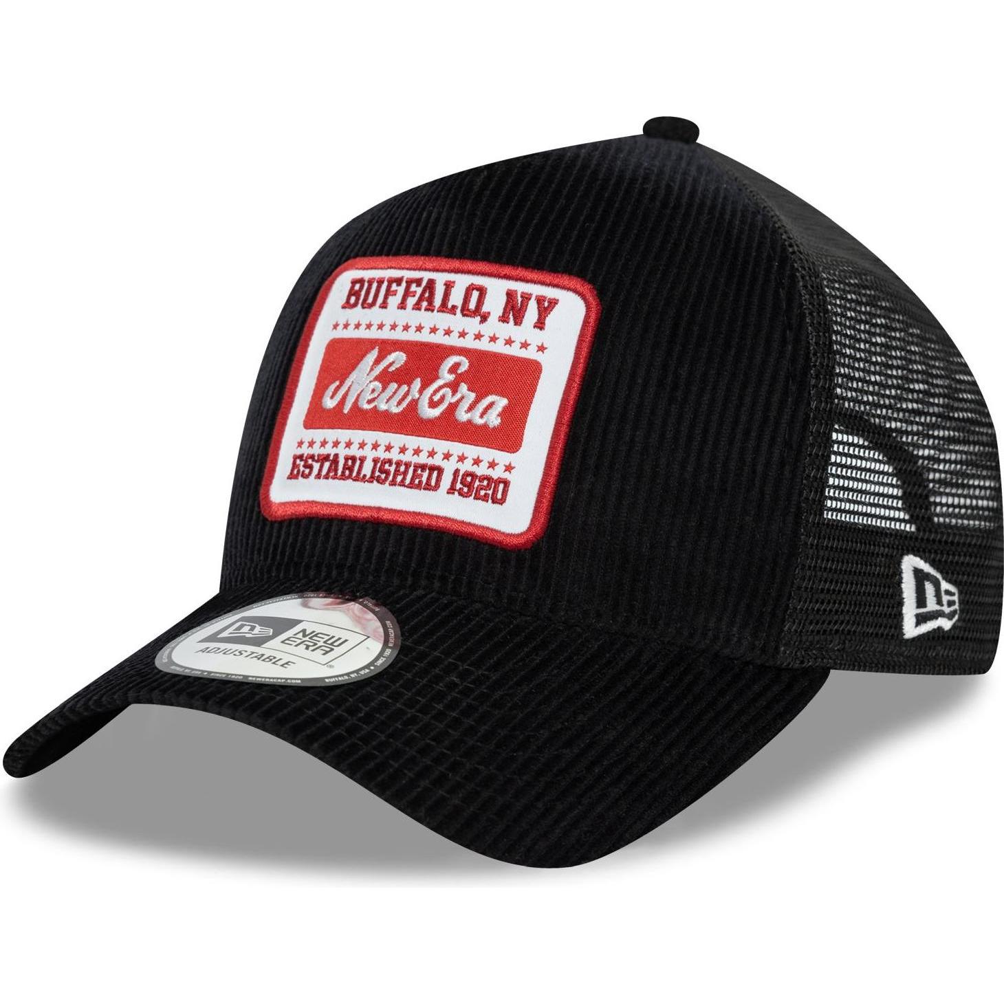 New Era, Herren, Cap, 9Forty KORD Trucker Cap - BRAND PATCH schwarz, Schwarz, (One Size)