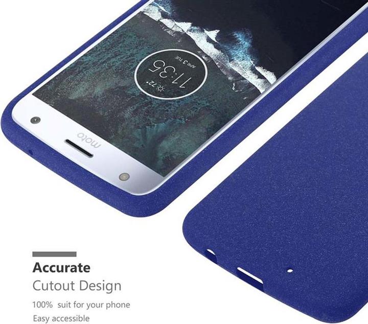 Actual product image Cadorabo TPU Frosted Cover (Motorola Moto X4)