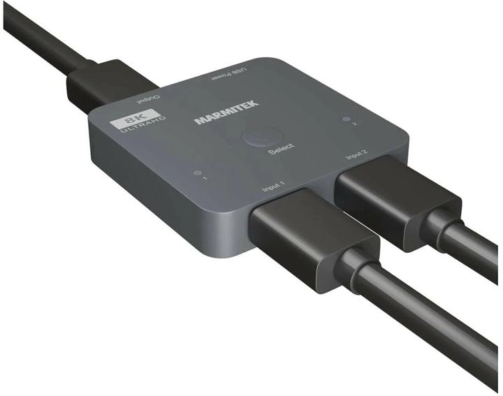 Actual product image Marmitek HDMI Switch Connect 720 - 2/1 (8K/60Hz)