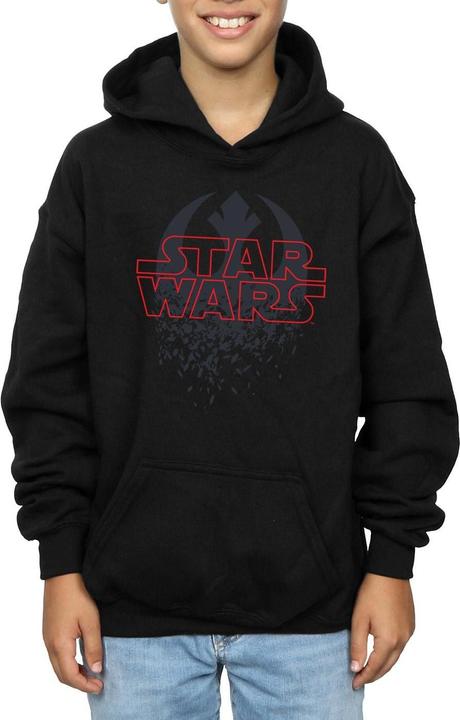 Produktbild Star Wars The Last Jedi Shattered Emblem Kapuzenpullover Jungen (140, 146)