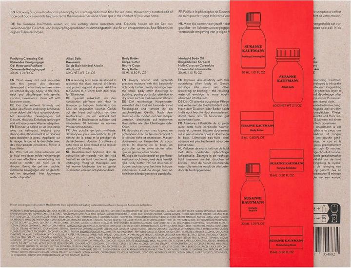 Image du produit Susanne Kaufmann Home Spa Collection Set - Gel nettoyant purifiant sans paraben 30 Ml, Nourishing Bo (Kit de soins du visage)