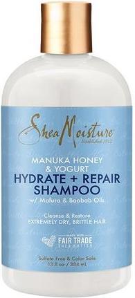Actual product image Shea Moisture Manuka Honey & Yogurt Shampoo 13oz 384ml (384 ml, Liquid shampoo)