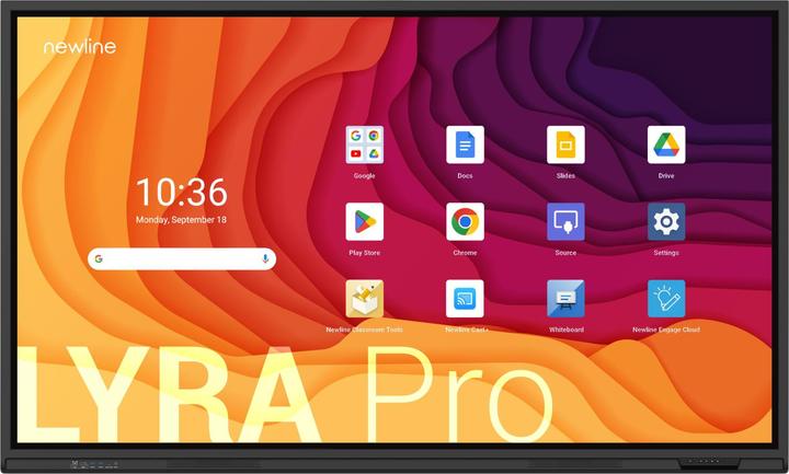 Produktbild Newline TT-6523QA Lyra Pro (165cm) (Speditionsversand) (3840 x 2160 Pixel, 65")