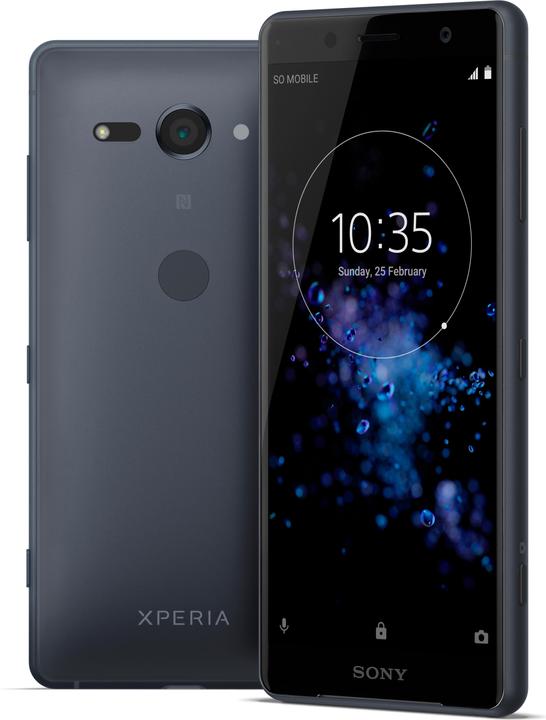 Produktbild Sony Xperia XZ2 Compact EU (64 GB, Black, 5", Hybrid Dual SIM, 4G)