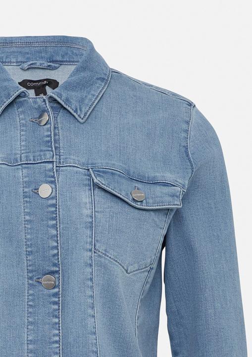 Actual product image Comma Indoor-Jacke Elastische Denimjacke mit Waschung (34)