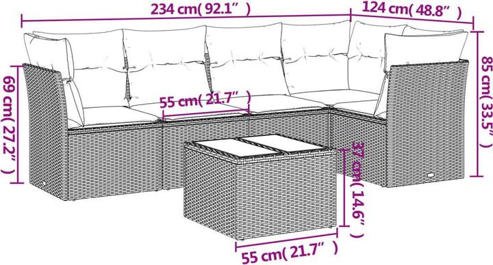 Produktbild vidaXL Zoe
