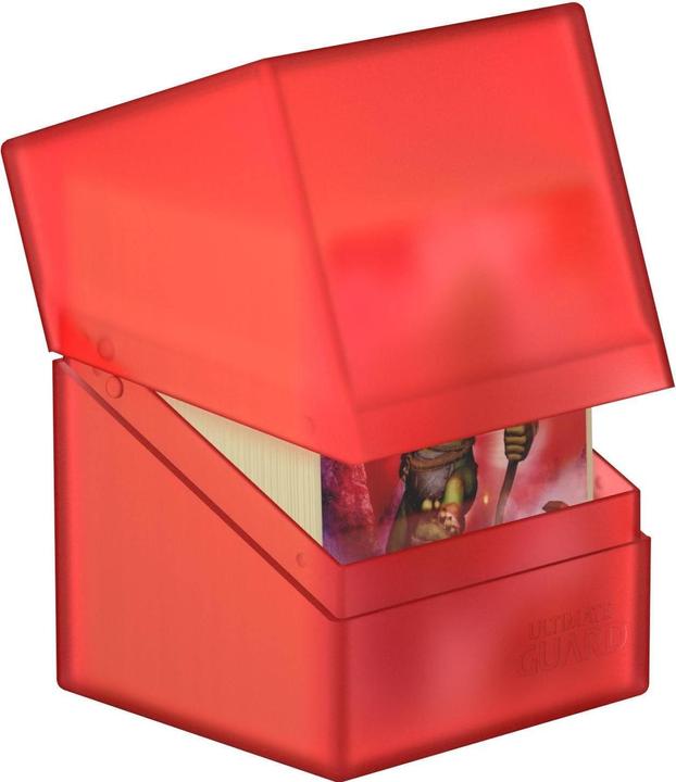 Produktbild Ultimate Guard UGD010693 - Boulder Kartenbox - 100+ Karten, Standardgrösse, rubin