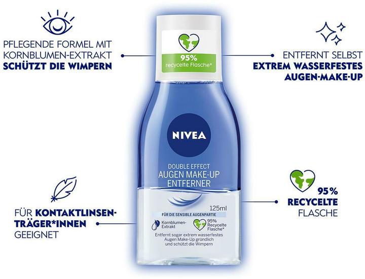 Actual product image NIVEA Make-up Entferner für wasserfestes Make-up (Make-up remover, 125 ml)
