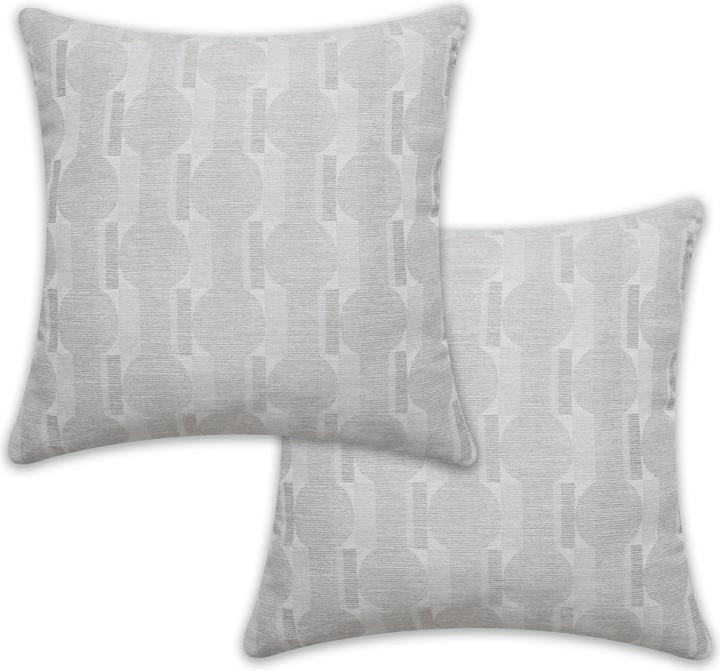 Produktbild Sehlbach Kissen Jacquard Kreise (45 x 45 cm)