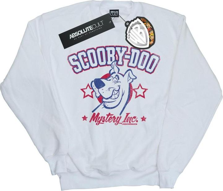 Actual product image Scooby Doo Womens/Ladies Collegiate Mystery Inc Sweatshirt (S)