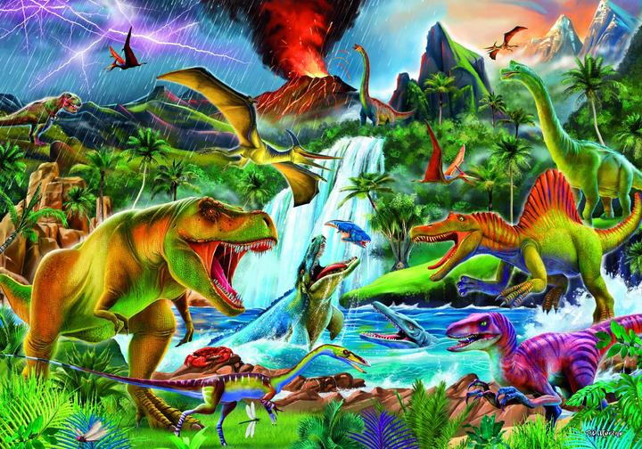 Image du produit Dino Puzzle 100 pièces Dinosaurs (100 pièces)