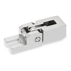 Schaller FR Saddle #1 A+B chrome, Zubehör Instrumente, Silber