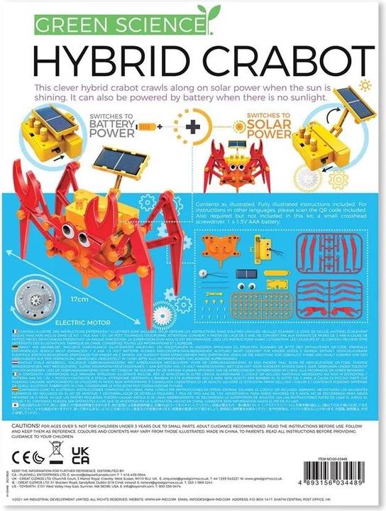 Actual product image 4M Set Hybrid Crabot