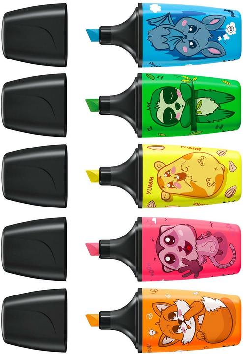 Image du produit STABILO Boss Mini Animal V., 5er Blist (5x)