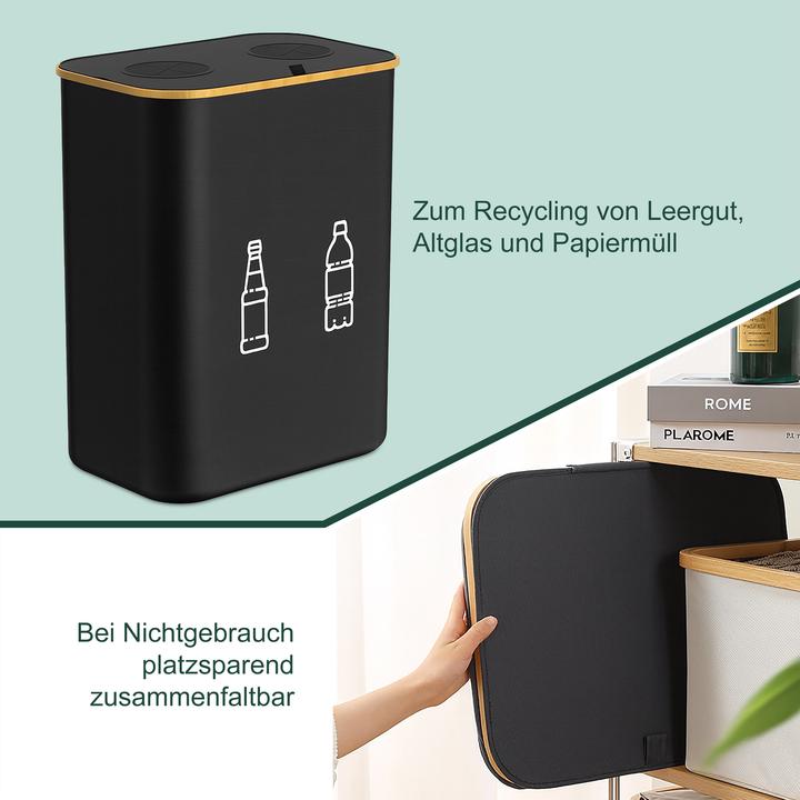 Productafbeelding Relaxdays Pfandflaschen-Sammelbehälter