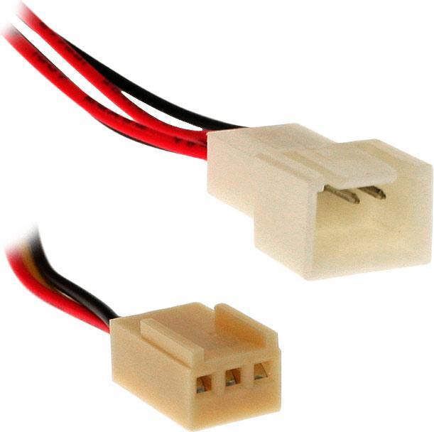 Actual product image InLine Fan adapter cable 3-pin
