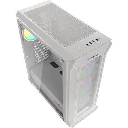 Thumbnail - Genesis NATEC PC case Irid 505 ARGB Baltas midi Tower (Mini-ATX, ATX, mATX), PC Gehäuse, Weiss
