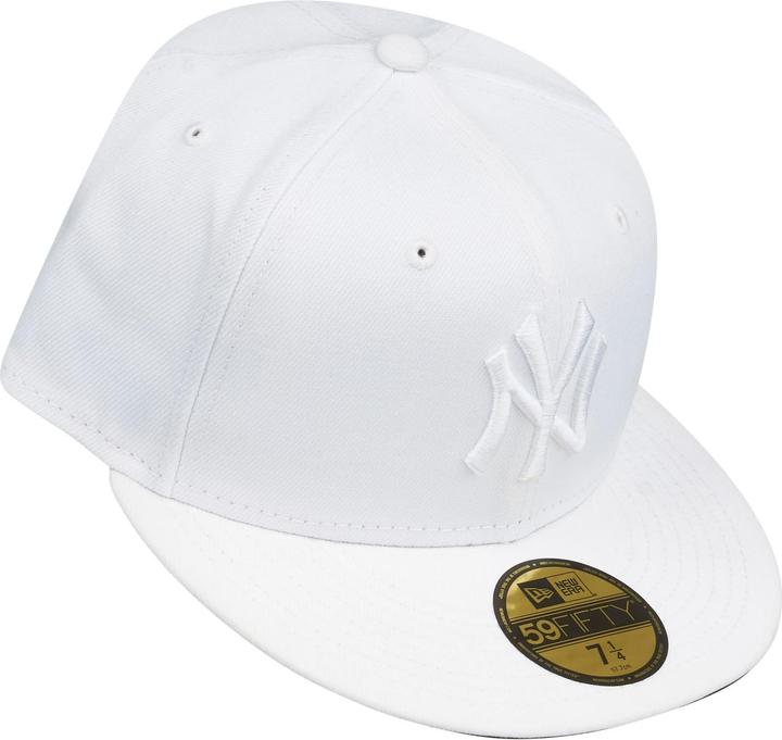 Actual product image New Era 59Fifty Fitted Cap - MLB New York Yankees blanc