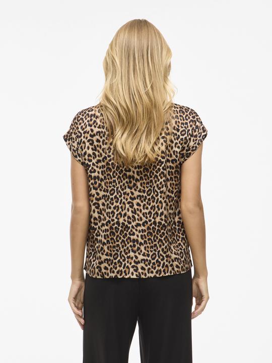 Actual product image Vila Round neck top with short sleeves (38)