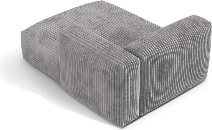 Image du produit Micadoni Chaise longue modulable droite, "Martina", 1 Place, 176x123x75 Fabriqué en Europe (Recamière)
