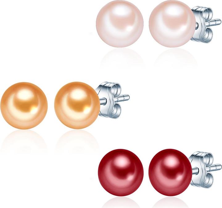 Immagine prodotto Valero Pearls Perle d'acqua dolce d'argento da donna - 3352 (Argento)