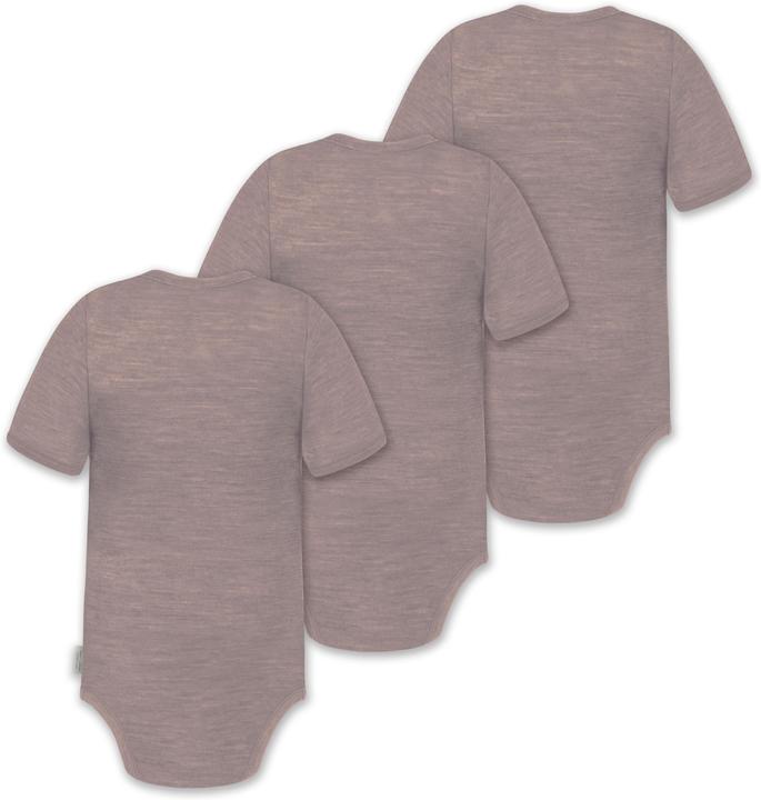 Produktbild Normani 3er Set Baby Merino Kurzarmbody „Tihoi" - 9311 (74)