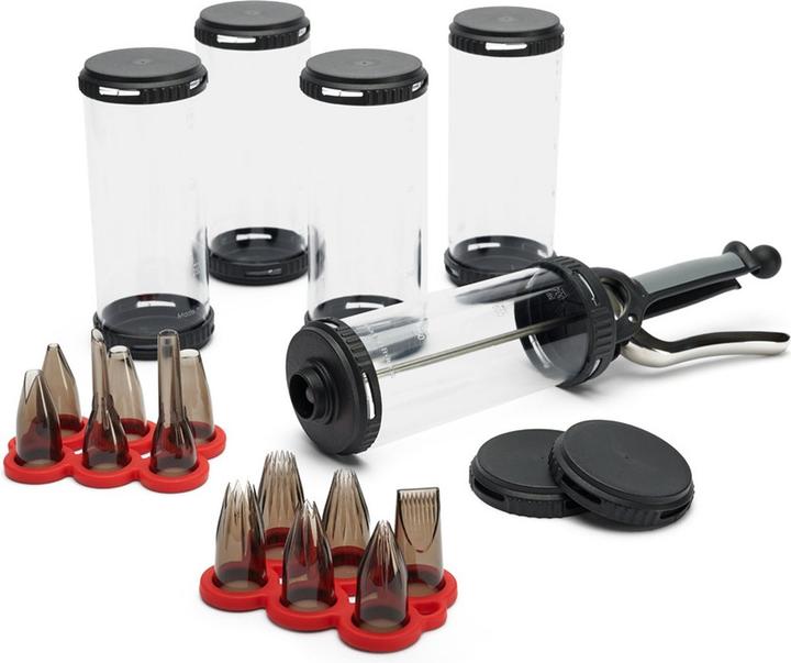 Actual product image de Buyer Le Tube PRO garnish syringe for chefs (Piping bag, 750 ml)