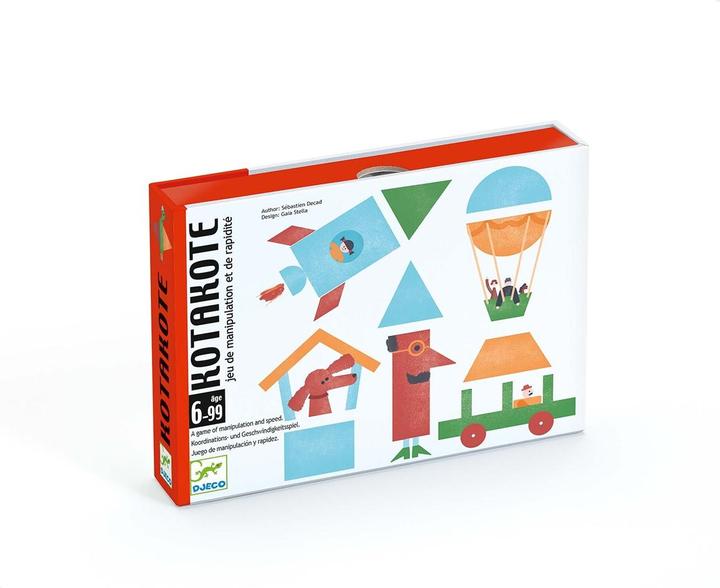 Actual product image Djeco Card game Kotakote (English, German, French, Italian)